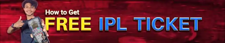 Get free IPL ticket