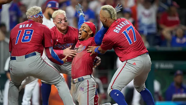 Lindor Launches Helmet After Inside-the-Park Homer, Mobbed by Teammates at WBC