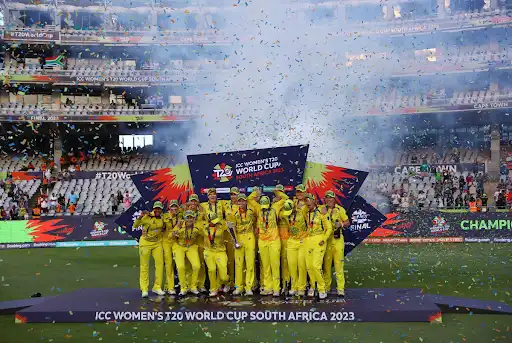 Women's T20 - Australia beat South Africa for sixth title