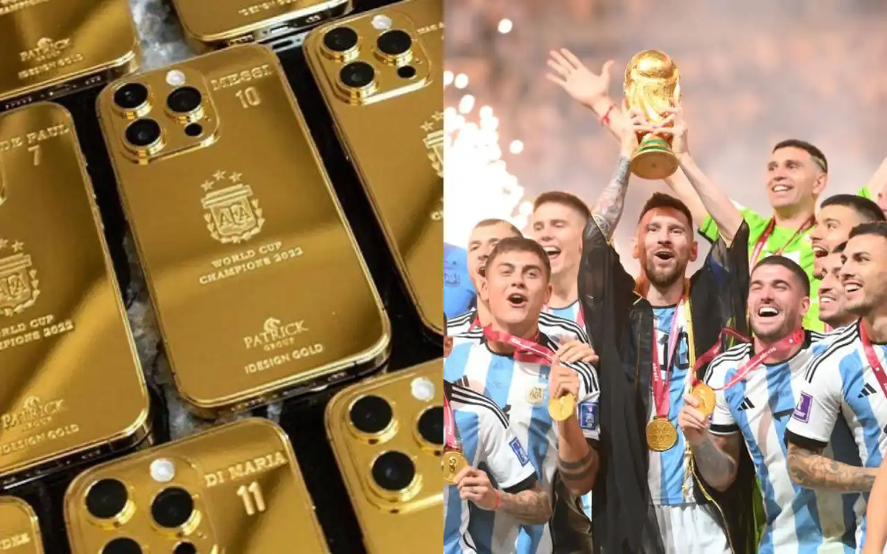 Messi orders 35 golden iPhones to celebrate FIFA title