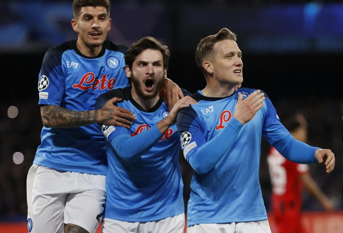 Napoli Reach UCL Quarterfinals With A Resounding Victory Against Frankfurt