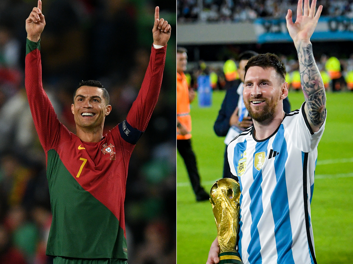 Ronaldo Tops 122 Goals as Messi Nears 100 in Men's Football