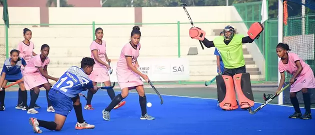 U-21 Women's Hockey: HAR Academy & SAI BAL Win on Opening Day of Phase 2!