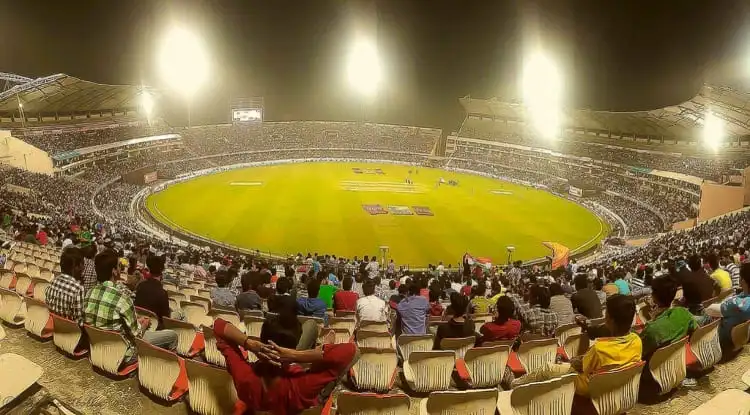 Panorama of rajiv gandhi stadium 1 1
