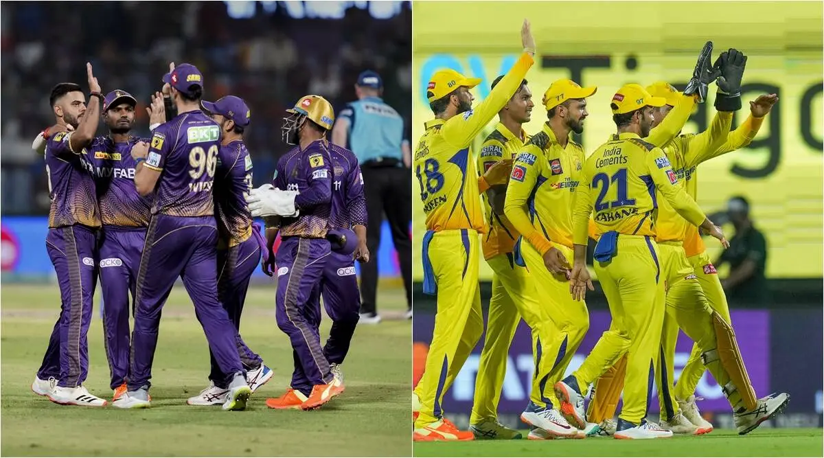 CSK Dominates KKR in IPL 2023 with Rahane's 71