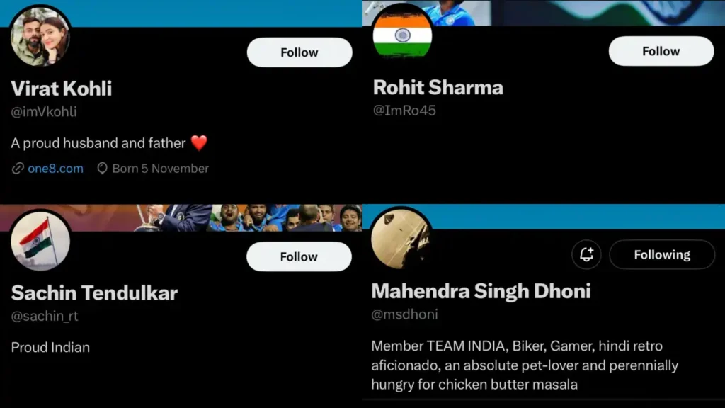 Indian Cricketers Lose Twitter 'Blue Tick' Overnight