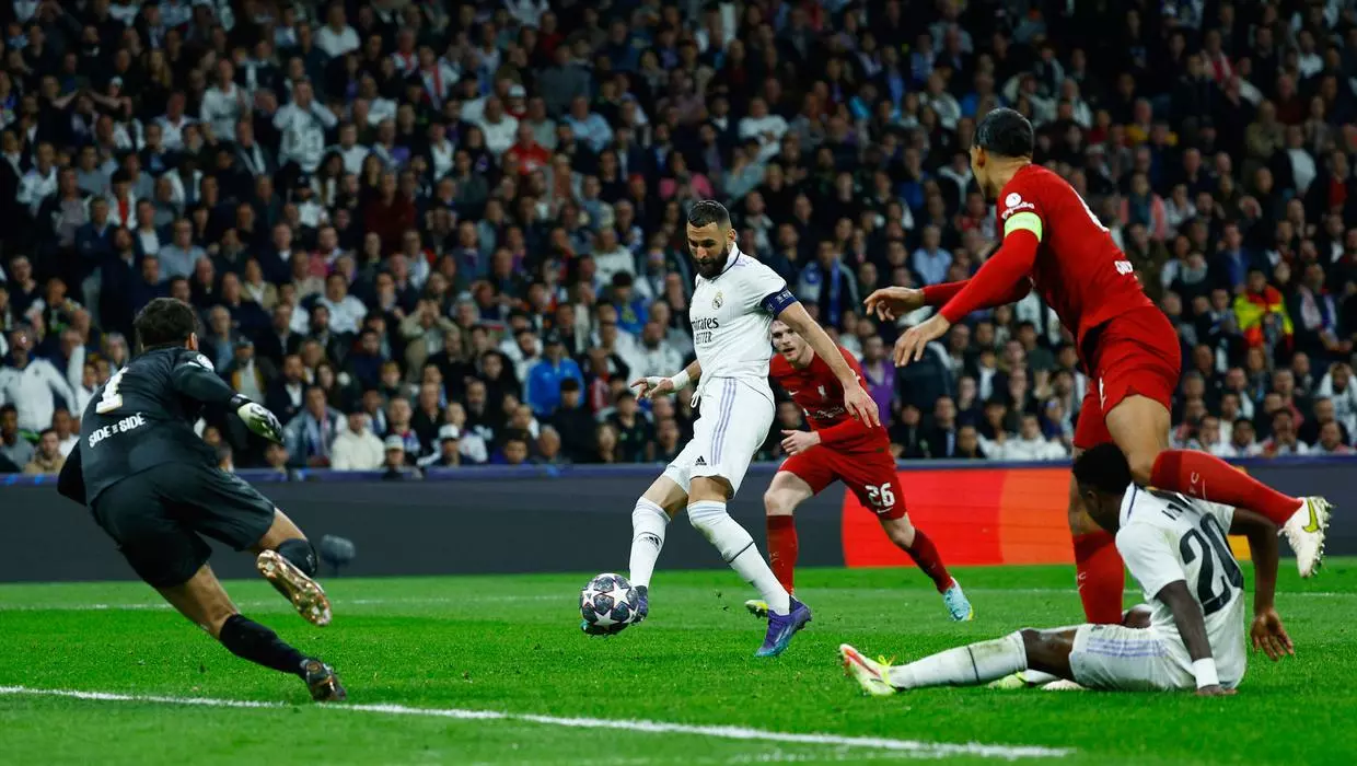 Real Madrid Cruise Past Liverpool, Advance to Champions League Quarters