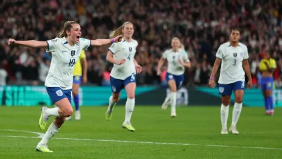 England Triumphs Over Brazil on Penalties