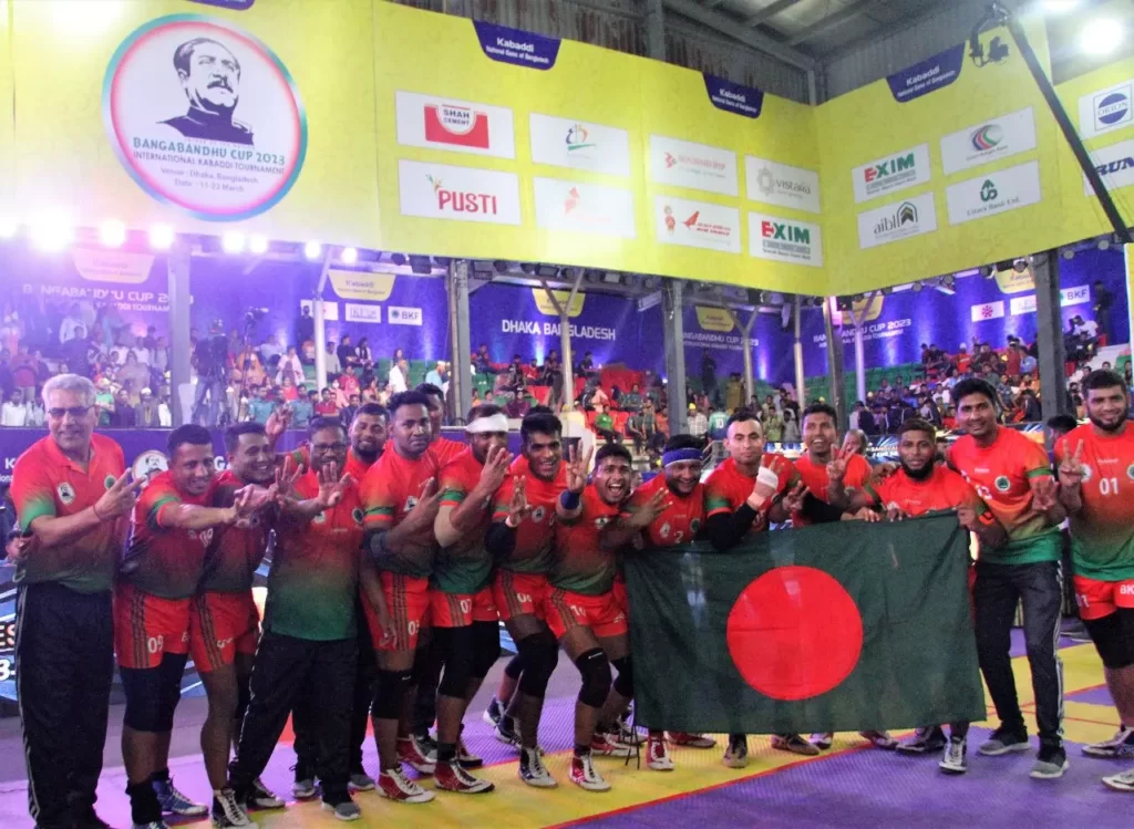 Bangladesh Triumphs in Bangabandhu Cup Kabaddi