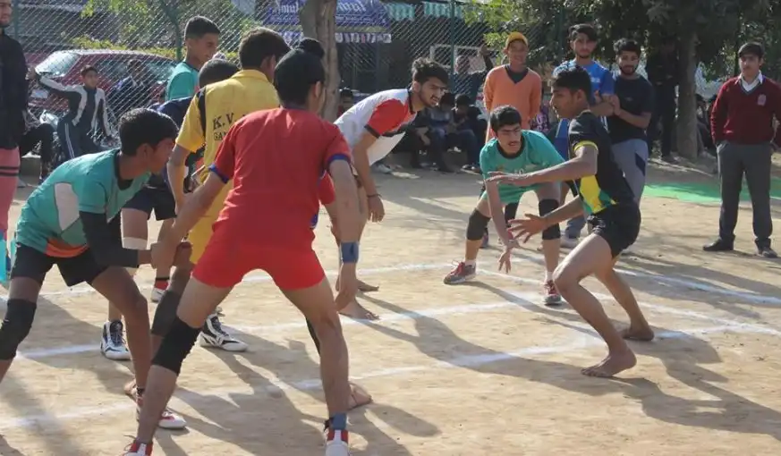 Madhya Pradesh Minister Plays Kabaddi with Students to Promote Fitness