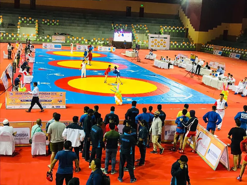 KIUG 2022 Kicks Off with Kabaddi Matches at Shaheed Vijay Singh Pathik Sports Complex in UP! Shaheed Vijay Singh Pathik sports complex