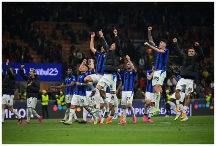 Inter Milan On Course for Champions League Final After Defeating AC Milan 2-0. Inter Milan