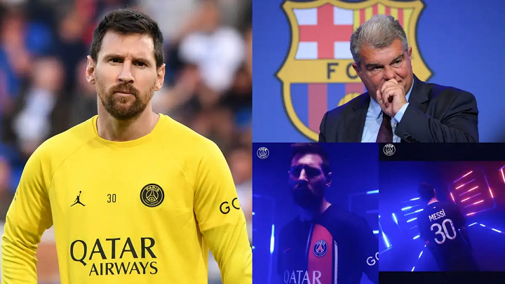 Is Lionel Messi in a promotional video for the 2023-2024 home and Away kit a hint of him staying in PSG? Lionel Messi