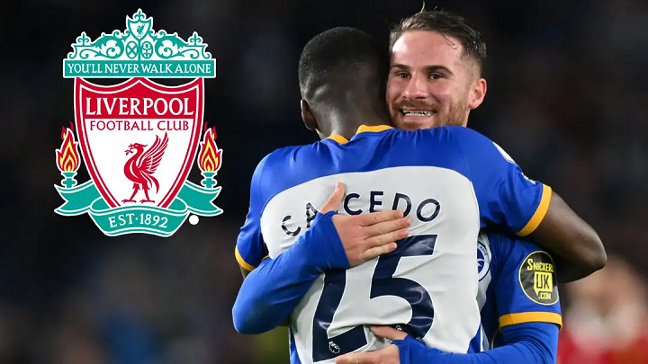 Liverpool signed World Cup winner Mac Allister from Brighton with a five-year contract Mac Allister