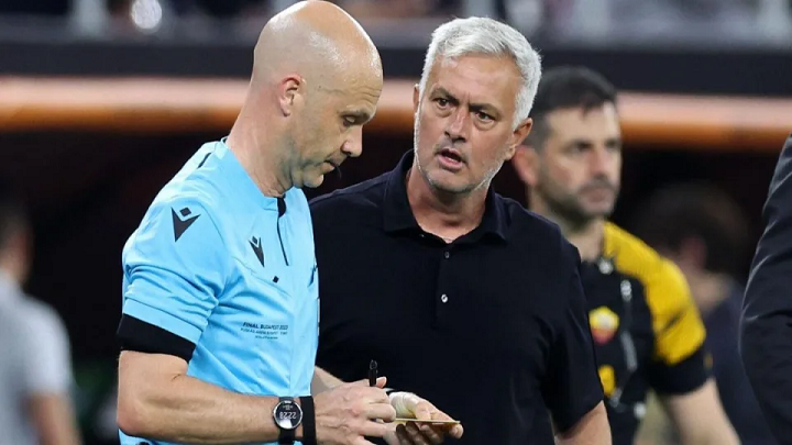 Jose Mourinho is the ‘Enemy of Football’ after verbally abusing Antony Taylor? Jose Mourinho
