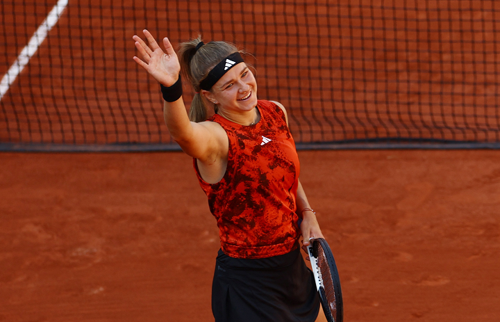 Aryna Sabalenka reached the semi-final of the French Open by defeating Elina Svitolina in the Quater-final to face Muchova Muchova