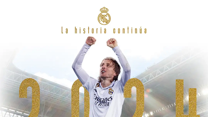 Luka Modric signed a one-year extended contract to play in Real Madrid for one more year Luka Modric