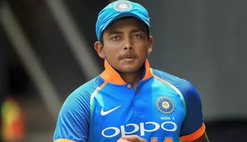 Prithvi Shaw