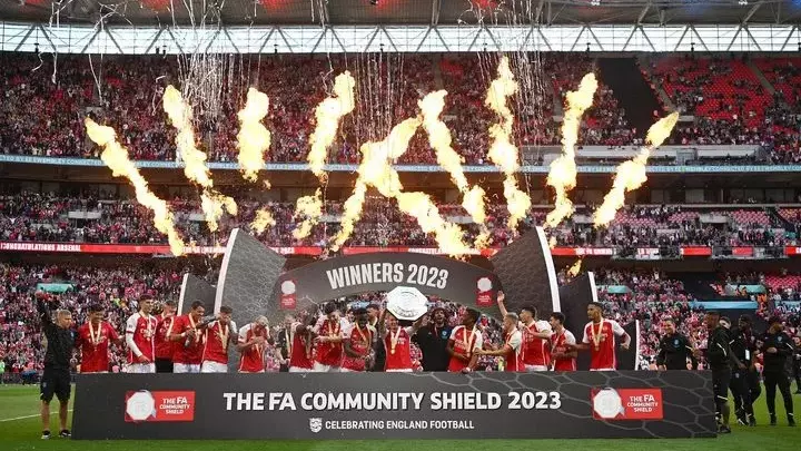 Arsenal won17th Community Shield