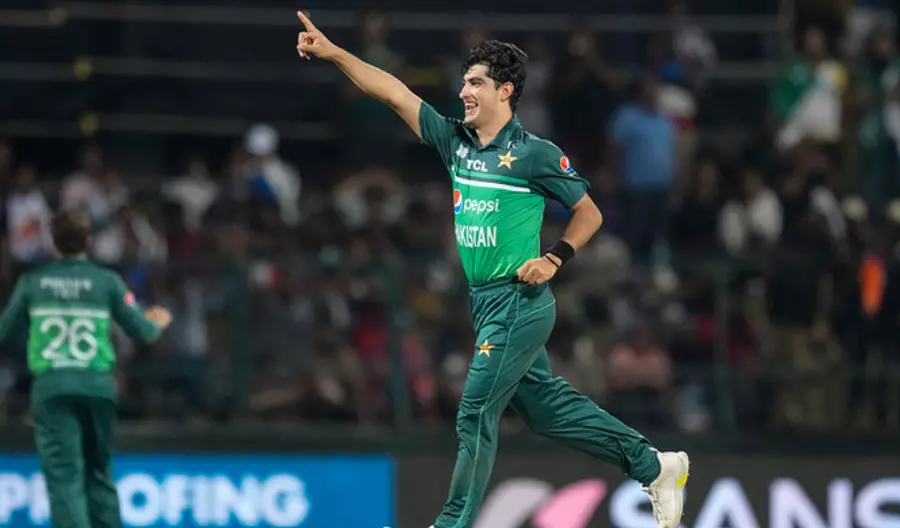 Pakistan announced its squad for the ICC CWC 2023; Naseem Shah is not included. Naseem Shah during Asia Cup 2023