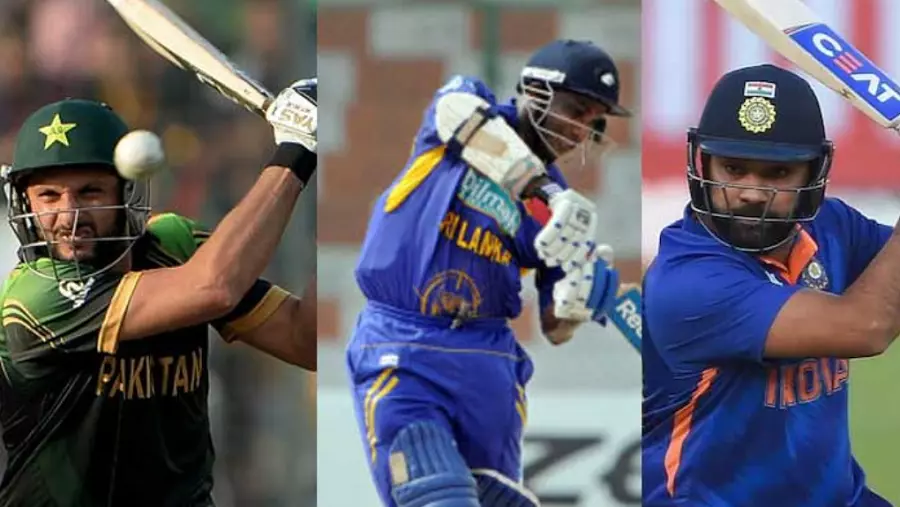 Top 5 players with the most number of sixes in the Asia Cup (ODI) (1984-2023) Most number of sixes in the Asia Cup