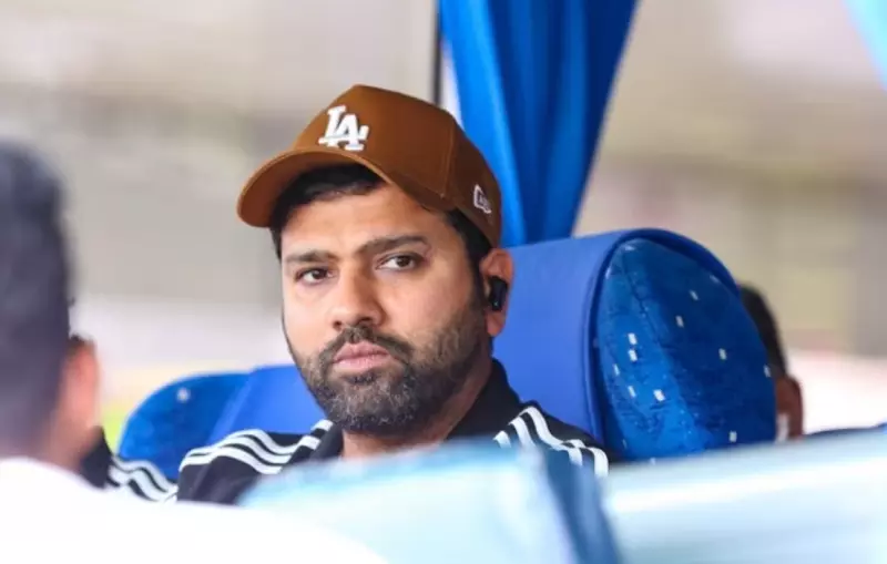 Watch: Rohit Sharma’s angry look towards the Indian players following sloppy fielding. Rohit Sharma during India vs Nepal match