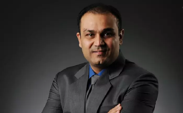 Virender Sehwag chooses his World Cup favorite five including New Zealand’s Glenn Phillips. Image of Virender Sehwag