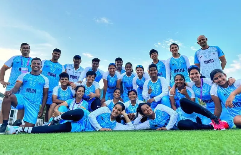 India’s women’s team won gold at the Asian Games in 2023. Asian Games 2023, India women's won gold in cricket