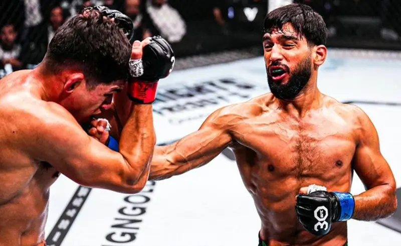 What Next For Anshul Jubli After Facing Loss At His UFC Debut? Anshul Jubli fighting at the UFC 294
