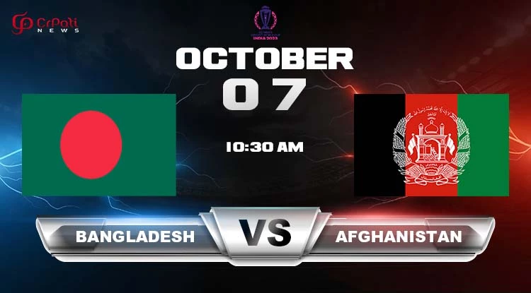 ICC Cricket World Cup 2023: Bangladesh vs Afghanistan Match Prediction, Team Preview, Pitch Report, and Playing 11 Bangladesh vs Afghanistan World Cup 2023