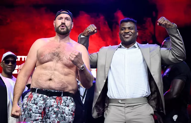 Sean Strickland Takes A Dig At The Tyson Fury’s Comment Of Being “The Baddest Man On The Planet” Francis Ngannou vs Tyson Fury