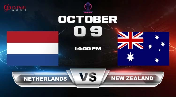 New Zealand vs Netherlands on October 9th, 2023