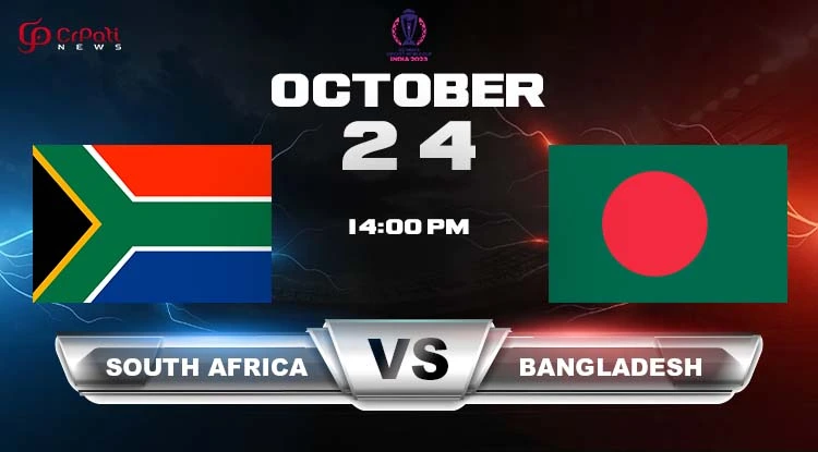 South Africa vs Bangladesh Match Prediction, ICC Cricket World Cup 2023: Team Preview, Pitch Report, and Playing 11 South Africa vs Bangladesh Match Prediction