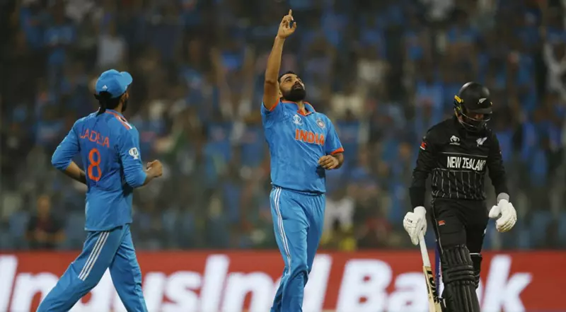 India vs New Zealand World Cup 2023 Highlights