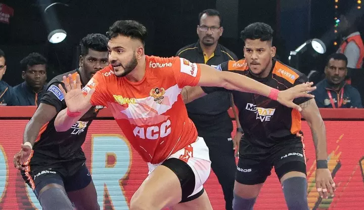 Gujarat Giants Clinch Thrilling Victory Against U Mumba in Pro Kabaddi League 2023 Gujarat Giants defeated U Mumba