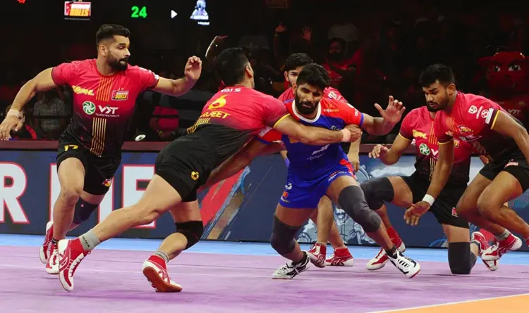 Bengaluru Bulls Clinch Thrilling Victory in Pro Kabaddi League Season 10 Opener Pro Kabaddi League Season 10