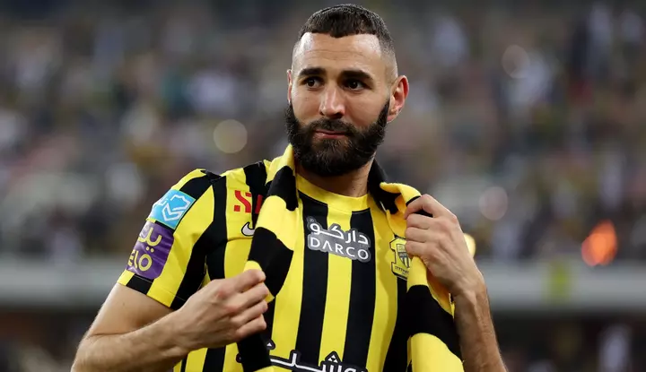 Manchester United Urged to Sign Karim Benzema to Boost Struggling Attack Karim Benzema in Al-Itihad jersey