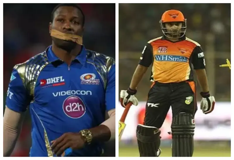 Keiron Pollard's taped mouth and Amit Mishra's run-out are among the top 5 weirdest moments in the IPL