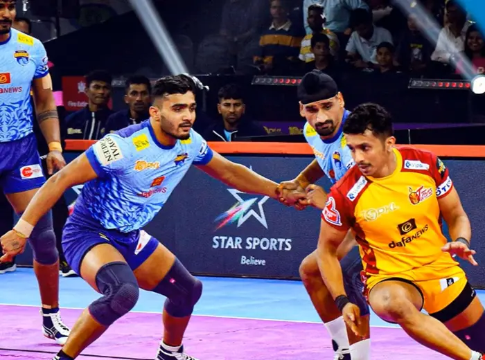 Bengal Warriors Showcase Defensive Brilliance, End 4-Game Winless Streak with Dominant Win over Telugu Titans in PKL 10 Pro Kabaddi League