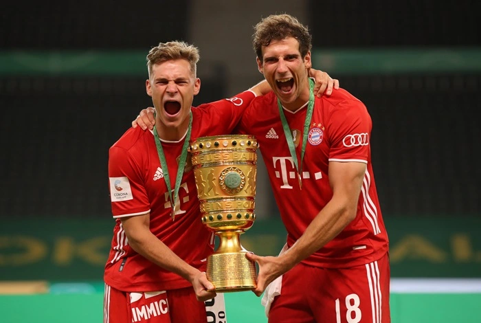 Bayern Munich Joshua Kimmich Leon Goretzka