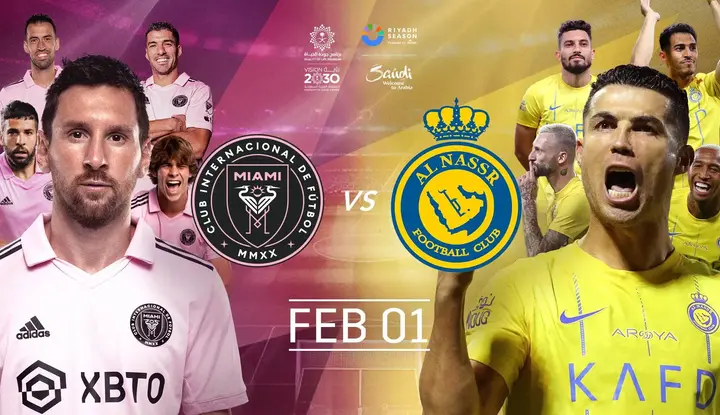 The Last Dance For Lionel Messi And Cristiano Ronaldo Against Each Other Whatch Live Stream of Al-Nassr vs Inter Miami CF