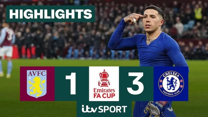 Chelsea 3-1 Aston Villa FA Cup 4th Round Replays: Enzo Celebration Or Statement To Rumors Of Him Leaving The Club Chelsea vs Aston Villa Post View