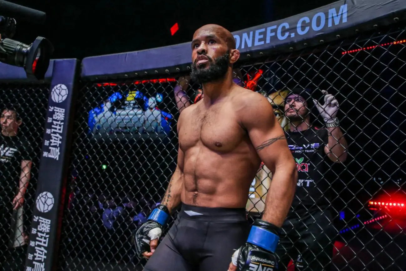 Demetrious Johnson pre-fight at ONE