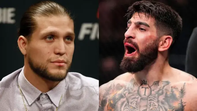 Ilia Topuria and Brian Ortega