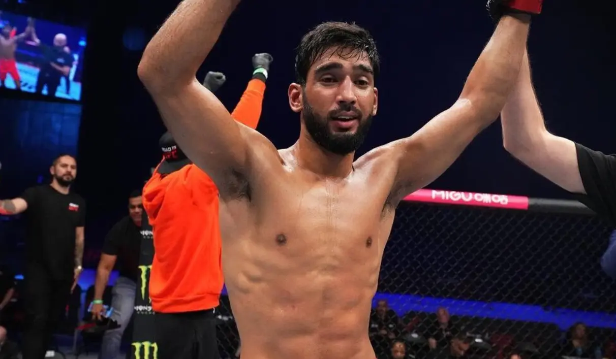 “The Guy Should Get Jailed” Said Anshul Jubli On Fighters Missing Weights Before The Fight Anshul Jubli, while celebrating his win in the octagon