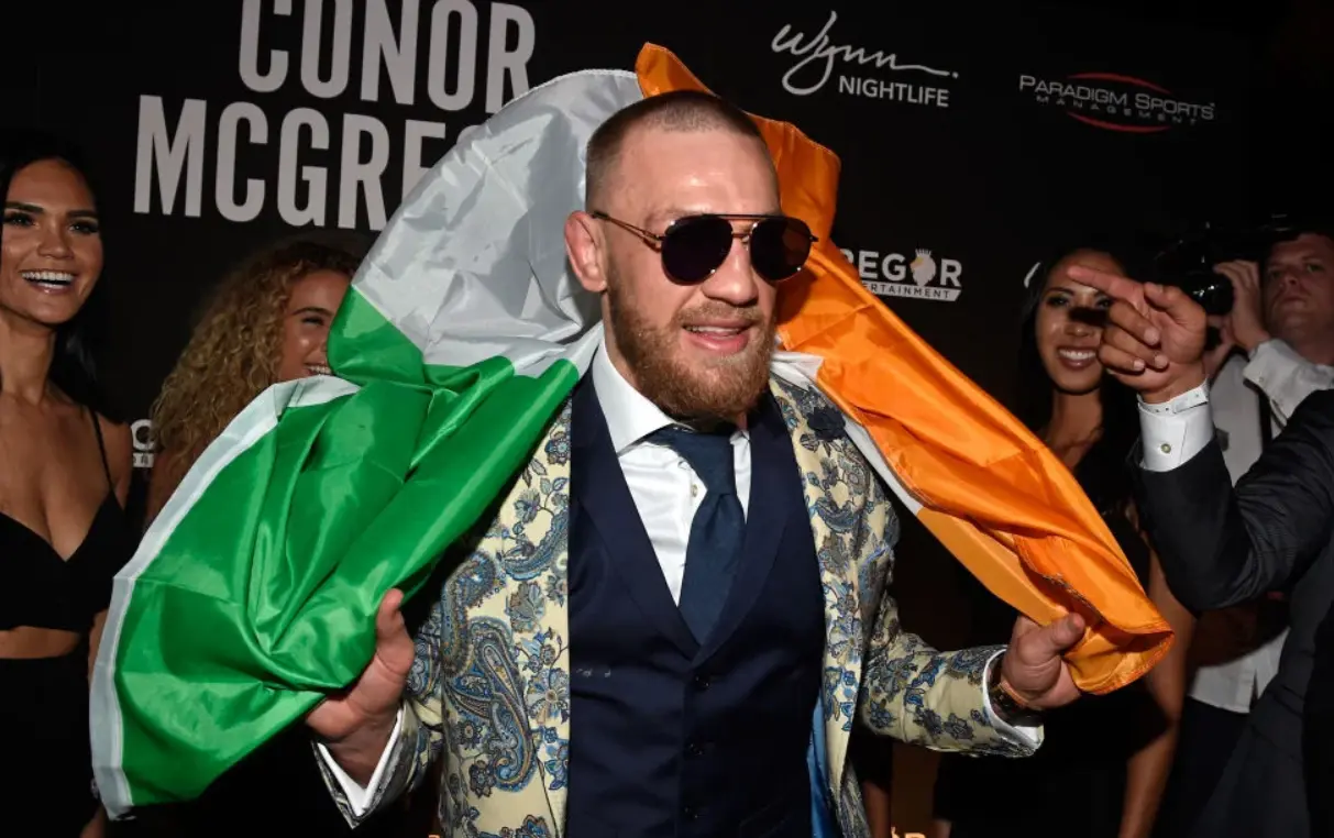 Conor McGregor during press conference