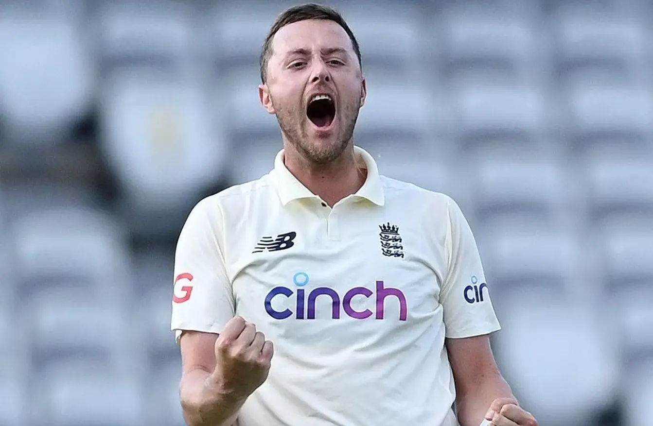 “Can this guy get any better?” Ollie Robinson Special Praise For This Indian Bowler Ollie Robinson celebrating the wicket