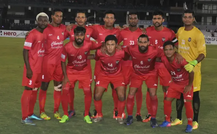 Churchill Brothers' late winner