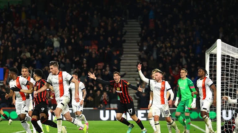 Bournemouth 4-3 Luton Town