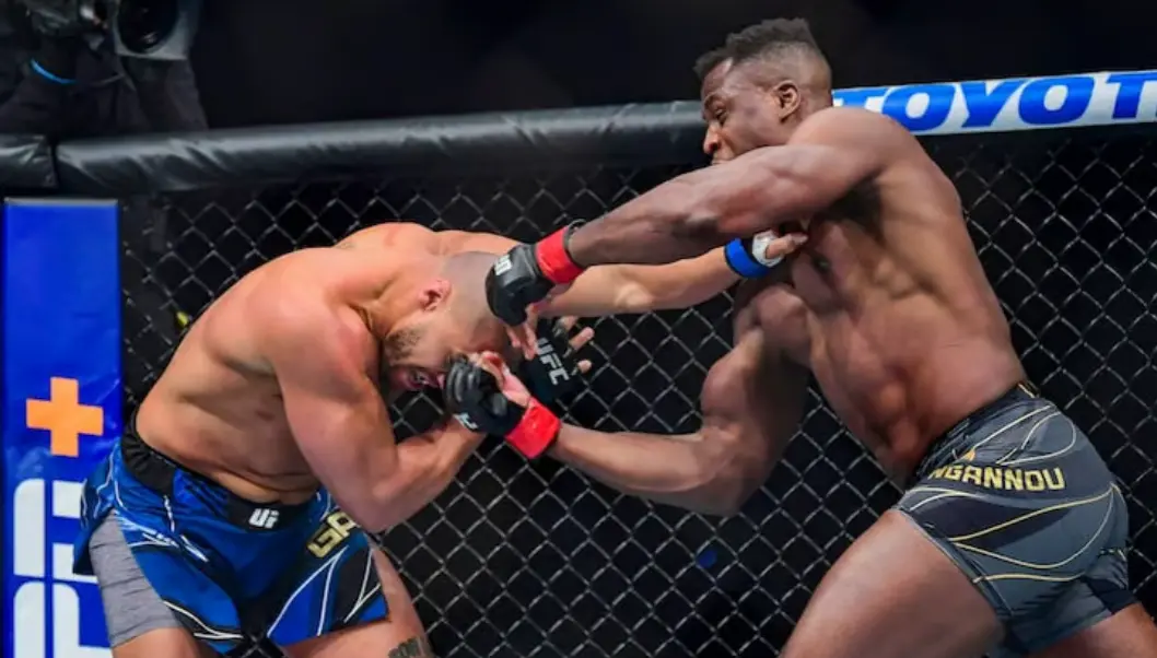 Francis Ngannou To return to MMA in July or September 2024- Donn Davis Francis Ngannou fighting Ciryl Gane